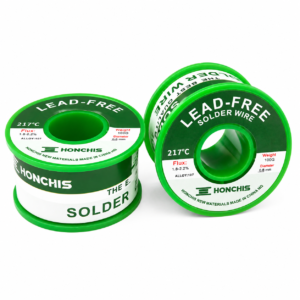 RoHS Compliant Lead-Free Solder Wire (Sn99Cu0.7) - Rosin Core / Solid Wire